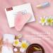 Natural Jade Stone Gua Sha Facial Tool for SPA Acupuncture Therapy - Pink - Buy Online on GoSupps.com