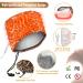 Adjustable Hair Steamer Cap for Deep Conditioning - Leopard Print | Sturdy Material with Intelligent Protection | Includes 2 Reusable Shower Caps - Ideal Gift for Women - Buy Online on GoSupps.com