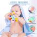 Shop Montessori Baby Biting Toys - Free Bite Rings - Educational Toys for Toddlers (3 Months & Up) - Blue - Buy Online on GoSupps.com