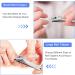DR. MODE Nail Clippers Set - Professional Stainless Steel Fingernail & Toenail Cutters - 2 Pack with Travel Case for Men & Women - Buy Online on GoSupps.com
