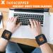 Thx4COPPER Compression Wrist Brace - 2 Pack, Adjustable Support for Pain Relief & Healing, Ideal for Tendonitis, Arthritis, Carpal Tunnel - Unisex Black - Buy Online on GoSupps.com