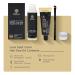 Luxe Color Cream Hair Dye (Medium Brown) 25mL - Professional Spot Coloring Kit with Developer, Mixing Dish, & Brush - Grey Coverage & Root Touch Up - Buy Online on GoSupps.com