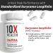 10X Health Alpha Testosterone Supplement for Men - 60 Capsules Mens Testosterone Supplement with Tongkat Ali 1000mg - Strength Vitality & Muscle Growth Supplements for Men - Buy Online on GoSupps.com