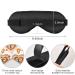 Haskirky Light Blocking Eye Mask for Deep Sleep | Adjustable for Men and Women | Ideal for Travel, Yoga, and Meditation - Buy Online on GoSupps.com
