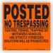 Minuteman Signs | Aluminum No Trespassing Motorized Vehicles Signs Bulk (50)