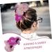 FRCOLOR Phalaenopsis Hairpin Floral Decor Flower Decorations Hair Claw Clip Hair Snap Clips Hair Holder Hair Clip Hair Pin for Cute Hairpin Hair Decoration Hairpin Cloth - Buy Online on GoSupps.com