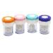 KANGIRU Contact Lens Case Washer Contact Lens Cleaner 4pcs Lenses Case Cleaning