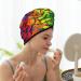Hair Towel Wrap - Quick-Drying Turban for Effortless Hair Drying | Multicolored Butterflies Design - Buy Online on GoSupps.com