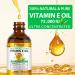 Vitamine E Huile Huile De Vitamine E 75 000 Ui 100% Naturel vitamine e Liquide Pure pour le Visage les Cheveux les Ongles et la Peau Anti- ge et Anti-rides Pour les Cicatrices et les Vergetures - Buy Online on GoSupps.com