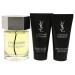Yves Saint Laurent L'Homme Men Gift Set (Eau De Toilette Spray After Shave Balm and All Over Shower Gel) Gift Set 1 - Buy Online on GoSupps.com