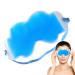 Gel Eye | Reusable Gel Eye - Transparent TPU Sleeping Aid Equipment for Home Business Business Trip Travel Car Blue