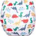 TotsBots Easy Fit Star All-in-One Reusable Nappy - Eco-Friendly & Sustainable Cloth Diaper - Dino March Design - One Size 8-35lbs - Buy Online on GoSupps.com