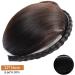 Braid Headband Single Braided Dark Brown Fringe Headband with Bangs Realistic Instant Hair Bangs Fringe Bangs Hair Clip for Women Girls Hair Extensions - Buy Online on GoSupps.com