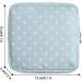 Sanitary Napkin Storage Bag 2-Pack with Zipper | 5x5 inches | First Period Bag for Girls/Women/Ladies | Pink Cactus Design - Buy Online on GoSupps.com