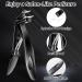 Toe Nail Clippers for Thick Nails Seniors Wide Jaw Opening Nail Clippers Ergonomic Toenail Clipper with Ear Cleaner Ear Wax Remover for Men Stainless Steel Ear Wax Removal Kit Fingernail Clippers - Buy Online on GoSupps.com