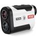 Profey Golf Rangefinder with Slope, 6X Magnification Laser Range Finder, High-Precision Flag Lock Pulse Vibration, Yards Slope ON/Off Tournament Legal Rangefinder, with Gift Box