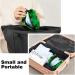 Women's Napkin Storage Bag - Green Four-Leaf Clover | Portable Menstrual Cup & Tapes - Ideal for First Periods - Buy Online on GoSupps.com