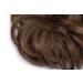 SEGO Hair Extensions - Realistic Ash Brown Wavy Tie Updo Bun | 30g Quality Hair Enhancements - Buy Online on GoSupps.com