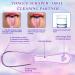 Purple Toothpaste for White Teeth | Teeth Color Corrector & Whitening Serum | Violet Toothpaste with Tongue Scraper - Buy Online Worldwide - Buy Online on GoSupps.com