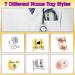 Personalized Stethoscope Name Tag - Custom Engraved ID Charm for Nurses & Doctors - Birth Flower Design - Nurses Week Gift - Style 6 Silver - Buy Online on GoSupps.com