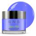 SNS Nail Dip Powder Gelous Color Dipping Powder - Iguacu Falls (Blue/Cobalt Cream) - Long-Lasting Dip Nail Color Lasts 14 Days - Low-Odor & No UV Lamp Required - 1 OZ