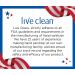 Live Clean Hand Sanitizer with Aloe 8 Fl Oz - Antibacterial Protection - Buy Online on GoSupps.com