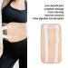 Reusable Comfort Sleep Fit Castor Oil Wrap - Skin Color Liver Detox Compress - Buy Online on GoSupps.com