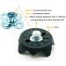 Longkun 28 Counts Metal Golf Spikes - 1/4 Inch Replacement Cleats for Golf & Cricket Shoes - Easy Installation - Buy Online on GoSupps.com
