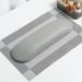 YOXIER Nail Hand Pillow Nail Art Hand Pillow Wrist Arm Cushion Non-Slip Faux Leather Grey - Buy Online on GoSupps.com