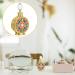 LEUYA Vintage Perfume Dropper Bottles - 12ml Diamond Crystal Portable Refillable Glass Bottle for Perfume & Essential Oils | Ideal Travel Accessory - Buy Online on GoSupps.com