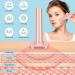 Red Light Therapy Device - 7 Colors LED Face Massager for Skin Rejuvenation Tightening & Lift - Rose Gold - Buy Online on GoSupps.com