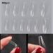 Buy Sonew 500 Pieces Almond-Shaped Acrylic Nail Tips - Clear Artificial Nails for Nail Studios & DIY Art | International Shipping Available - Buy Online on GoSupps.com