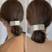 Large Rectangular Hair Clip Metal Bar Hairclip Barrette Simple French Hair Pins Automatic Minimalist Square Head Clip Ponytail Holder Hairpin Barrette Grip Hair Accessories for Women and Girls - Buy Online on GoSupps.com