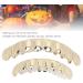 Gag Teeth Hip Hop Teeth Set Alloy Golden False Teeth Decoration Brace for Halloween Costume Party Favors Photos Props  - Buy Online on GoSupps.com