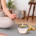 Chandelita Fragrance Candle - Palo Santo & Jasmine Aroma Therapy - Natural Essential Oils & Soy Wax Chakra Candle for Meditation & Cleansing - Buy Online on GoSupps.com