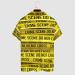 Casual Men's Cuban Shirt | Crime Scene Design | Hawaiian Style | XX-Large - Buy Online on GoSupps.com