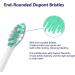 Gypoirul Toothbrush Replacement Heads - 10 Pack Compatible with Philips Sonicare 4100 5100 6100 HX9023, Optimal Plaque Control, Green - Buy Online on GoSupps.com