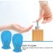 DOITOOL 1 Pair Skin Gloves Preservation Re Cracked Gel Care and Essential Day Spa Hand for Peel Heat Heal Thickened Blue Calluses Men Hands Women Beauty Mittens Oil Glove - Buy Online on GoSupps.com