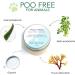 POO FREE 99% Natural SOOTHING Aloe Vera Gel for Dogs - with NEEM - 100g Cools Moisturizes Soothes Relieves Itching Eliminates Odors. Beneficial for Dry and Sensitive Skin. - Buy Online on GoSupps.com