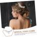 minkissy Hair Comb Womens Headpiece Girl Headpieces for Wedding Rhinestone Headpieces for Women Bride Headpieces for Wedding Rhinestone Side Comb Hair Women's Decorate Alloy Hair Side Comb - Buy Online on GoSupps.com