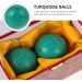Healifty Baoding Balls - Chinese Health Exercise Massage Balls (2.36 inch Green & Blue) for Hand Therapy & Relaxation | International Shipping - Buy Online on GoSupps.com