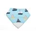 V&D HOME - Baby and Toddler Dribble Bib with Teether | 0-18 month Teething Bibs for Baby and Toddler | 100% BPA & Pthalate Free | Bandana bib with teether Boats