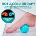 Emwel Massage Ball Set - Foot Roller & Hedgehog Balls for Plantar Fasciitis Relief Stress Reduction & Relaxation - Ship Internationally - Buy Online on GoSupps.com