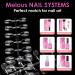 Melous 240PCS Pre Buff Short Almond Soft Gel Nail Tips - Half Matte Full Cover Nail Tips - C3-240 Pcs - Buy Online on GoSupps.com