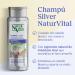  NaturVital NaturVital Silver Shampoo Paraben Free Natural White and Grey Hair Mattifying Platinum Grey Hair Blue Pigment for Men and Women 6 x 300 ml - Buy Online on GoSupps.com