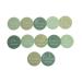 Pearhead Acrylic Monthly Milestone Photo Cards, Gender-Neutral Babys First Year Photo Prop Discs, Pregnancy Journey Milestone Markers, Sage Sage Milestone Discs