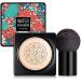 Mushroom Head Air Cushion for Women Girls Natural Moisturizing Oil Control Concealer Facial Blemish Concealer Foundation Foundation CC Cream (Lovry)