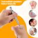 Stainless Steel Acupressure Massage Pen - Deep Tissue Manual Acupuncture Tool for Full Body Relaxation - Buy Online on GoSupps.com