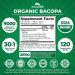 Zazzee USDA Organic Cognitive Support Bundle | 30:1 Bacopa Monnieri Extract Plus Lions Mane Extract Capsules | Non-GMO Vegan & ISO Lab Tested (120 Servings Each) - Buy Online on GoSupps.com
