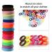 SYGY 200PCS Baby Hair Ties - Cotton Toddler Hair Bands for Girls - Elastic Cute Accessories - Multicolor Ponytail Holder for Kids - Buy Online on GoSupps.com